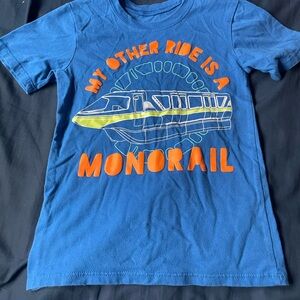 Disney Royal Blue Logo Graphic Tee